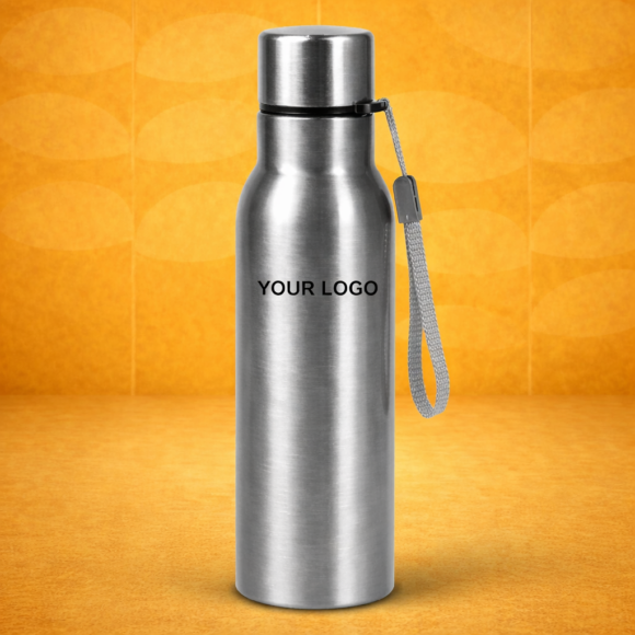 Customizable stainless steel water bottle
