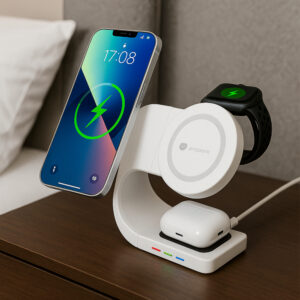 Ultraprolink UM1103W 3-in-1 Wireless Charging Dock