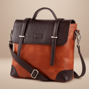 Vintage Luxe Leather Satchel