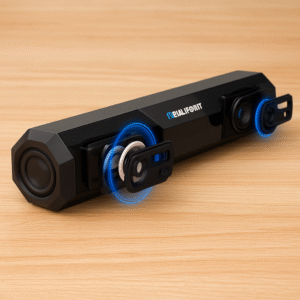 Dialfonik Magnetic Dual-Turbine Bluetooth Soundbar