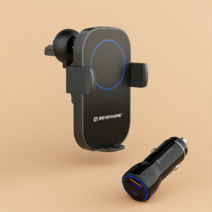 CH07 Auto-Clamping Wireless Car Charger by Sevenaire
