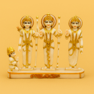 Ram Darbar Marble Idol Set