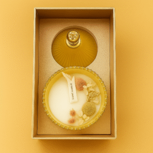 Golden Bloom Luxe Candle Gift Set