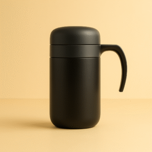 Premium Insulated Travel Mug With Handle