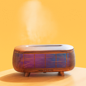 AromaGlow Wooden Essential Oil Diffuser