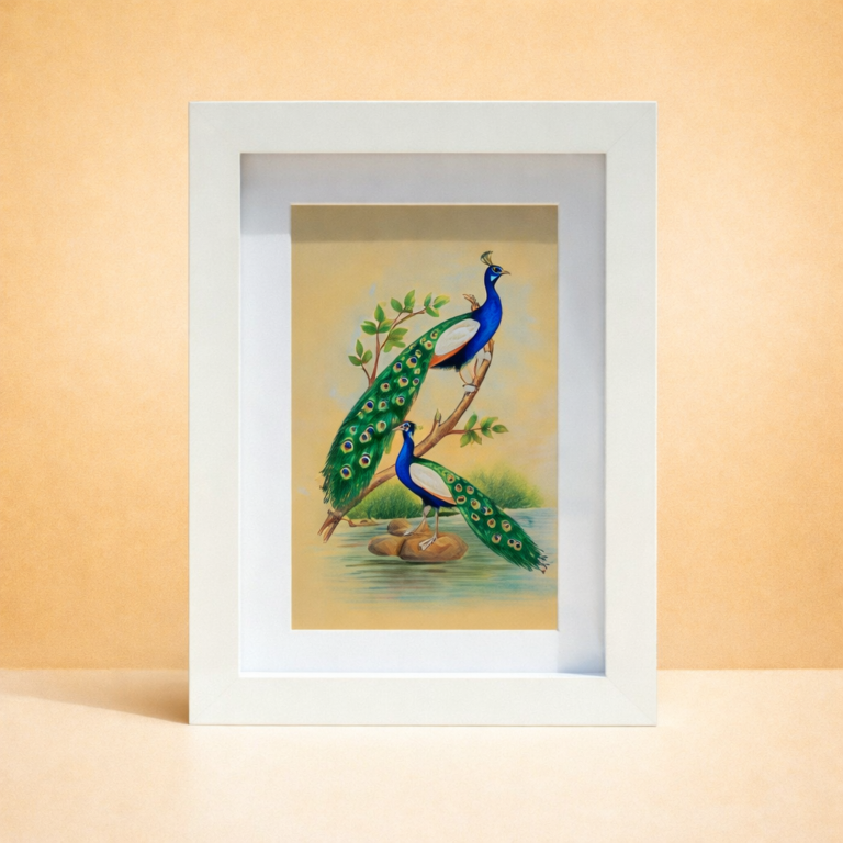 Wings of Elegance: A Hand-Painted Tribute to Nature