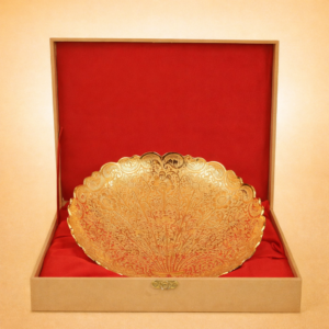 Brass Gold Plated Bowl- 7.5 Inch