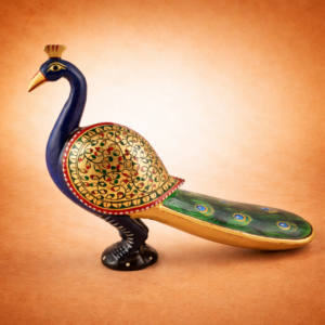 PAINTED PEACOCK LONG TAIL 8 INCH