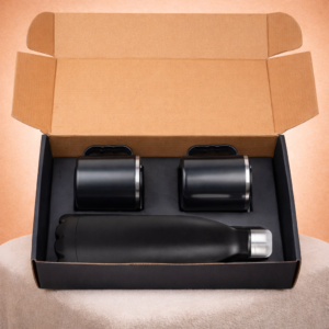 Set of Cola Vacuum Flask with 2 Stainless steel cups in Gift box