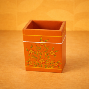 Pen Holder 4 Inch Jaipur Style Board Wood