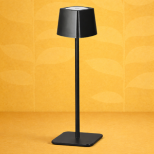 LumiBloc: Rechargeable Metal Table Lamp | 1800 mAh rechargeable battery