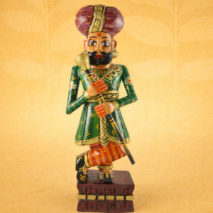 HANDICRAFT WOODEN DARBAN 15 INCH