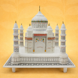 HANDICRAFT MARBLE ALABASTER TAJ MAHAL 5 inch
