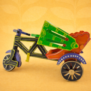 HANDICRAFT RIKSHAW 9 INCH