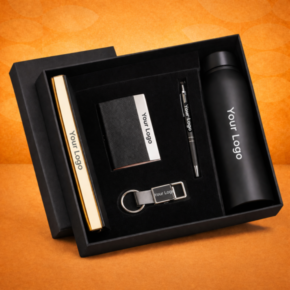 Luxury branded corporate gift set