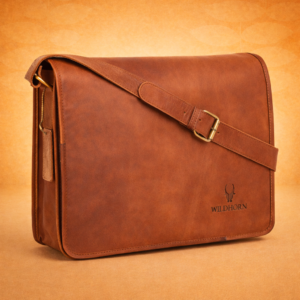 Genuine Leather Messenger Bag