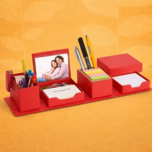 Transformer expandable cube: complete desk set