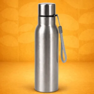 Bolt 750: Stainless steel single wall bottle | With Carry strap | Capacity 750ml approx