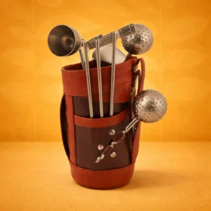 Leather Golf Barset