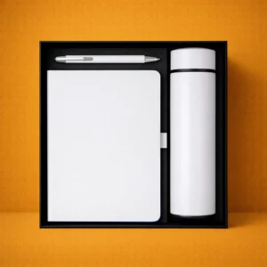 Three-in-One White Executive Combo Set