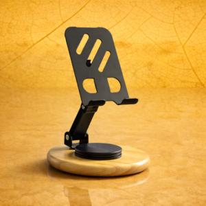 Zenstand Pure Folding & Rotating Mobile Stand with Bamboo Base