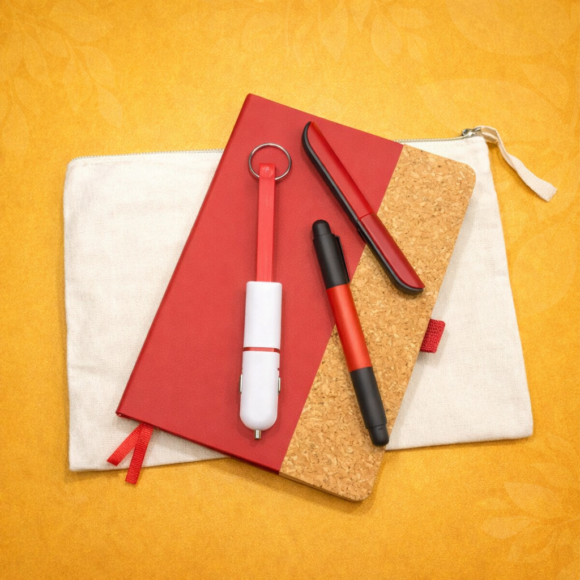 EcoPouch set on yellow background