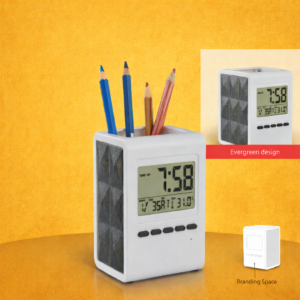 Tumbler with Digital Clock & Temperature